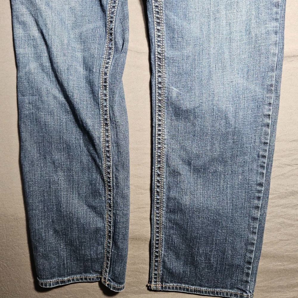 Silver Jeans Co Hunter Mens Jeans 33x32 Light Wash Straight Leg Denim - Picture 3 of 13